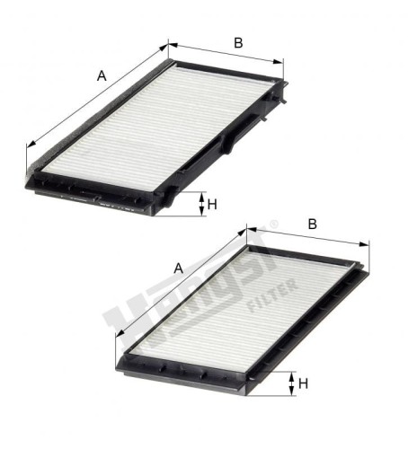 Filtr kabinowy E3928LI-2