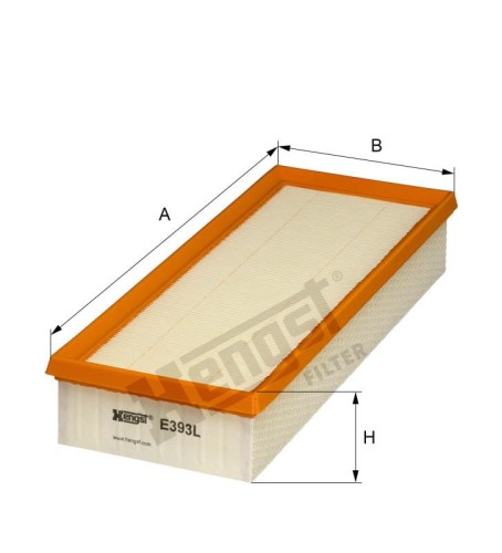Filtr powietrza E393L