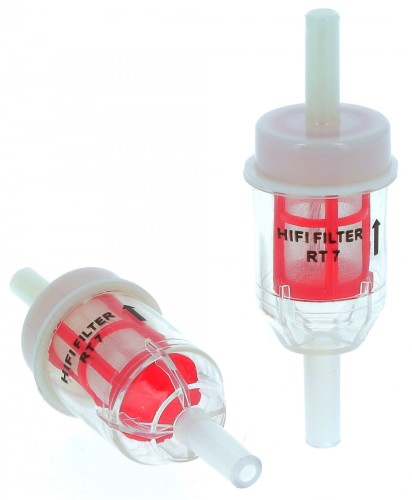Filtr paliwa RT7 HIFI FILTER do CATERPILLAR: 308 E 2, 308 E 2 CR CLAAS: AXION 810 C-MATIC VARIO, NEXOS 210 F, NEXOS 220 F, NEXOS 230 F MANITOU: AF 45, AF 60, AS 70