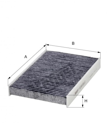 Filtr kabinowy E3912LC
