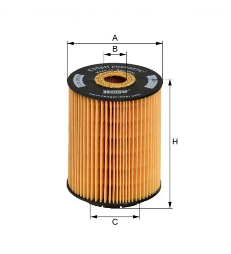 Filtr oleju E356HD56