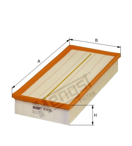 Filtr powietrza E371L