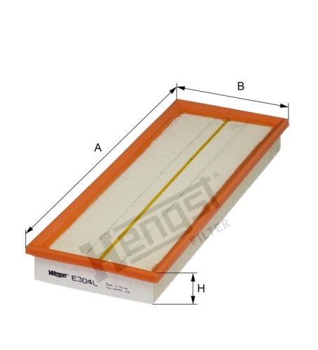 Filtr powietrza E304L