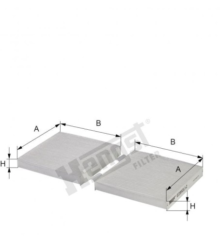 Filtr kabinowy E2992LI-2