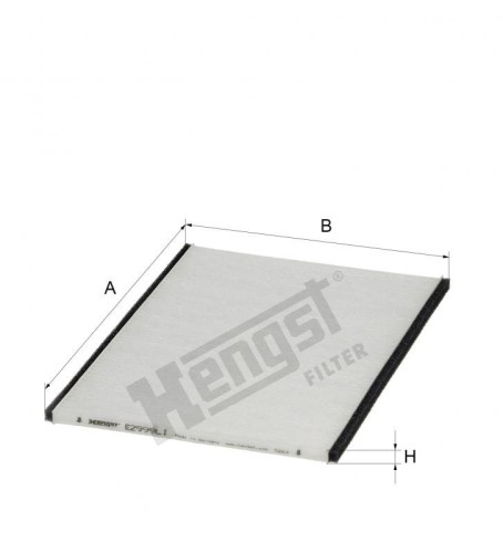 Filtr kabinowy E2999LI