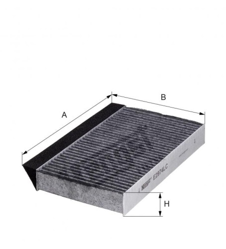 Filtr kabinowy E2974LC
