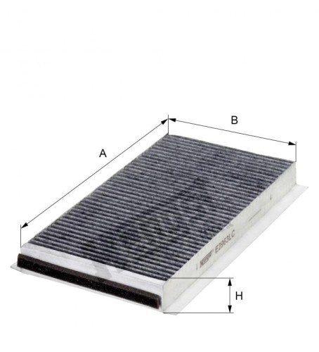Filtr kabinowy E2963LC