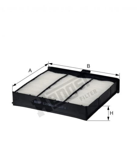 Filtr kabinowy E2936LI