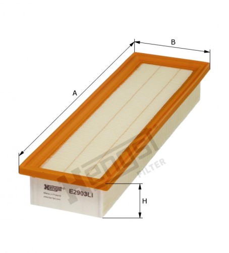 Filtr kabinowy E2903LI