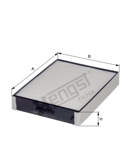 Filtr kabinowy E2907LI