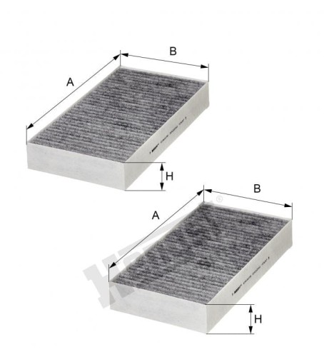 Filtr kabinowy E2912LC01-2
