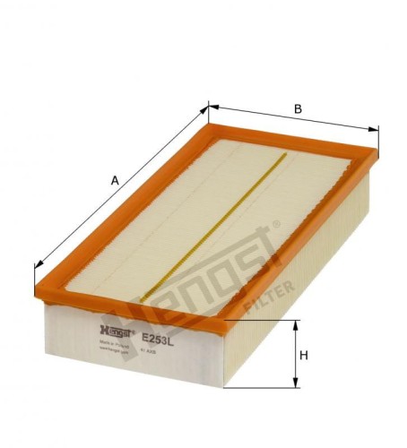 Filtr powietrza E253L