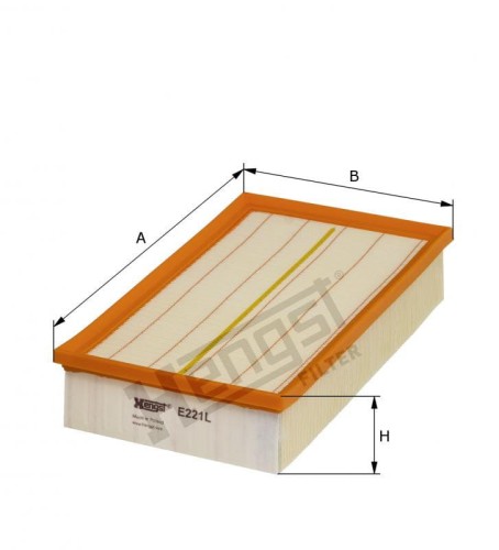 Filtr powietrza E221L