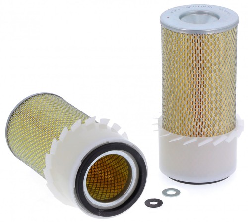 Filtr powietrza SA10387K HIFI FILTER do CASE: 1835, 1835 B, 580 B, 580 CK KUBOTA: KH 121-2, KX 121-2, KX 161-2, L 2850 DT FIAT: 55-46, 55-90, 60-90, 80-66 MASSEY FERGUSON: 135, 148, 165, 185