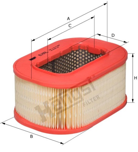 Filtr powietrza E197L