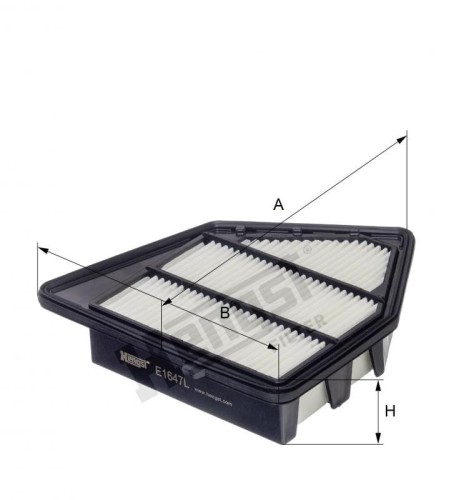 Filtr powietrza E1647L
