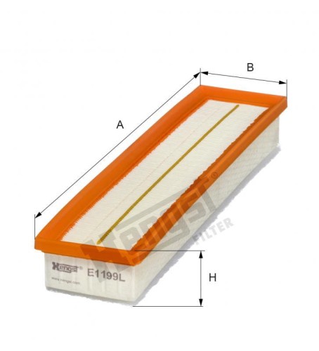Filtr powietrza E1199L