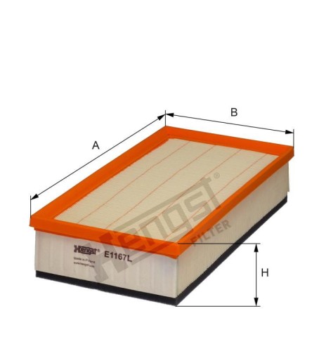 Filtr powietrza E1167L