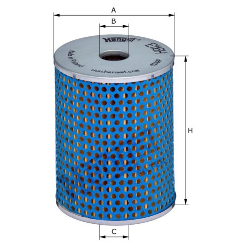 Filtr oleju E116H