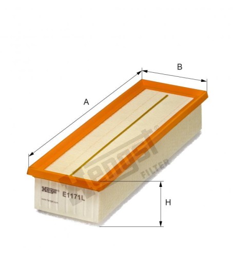 Filtr powietrza E1171L