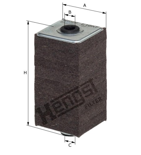 Filtr paliwa E10KF