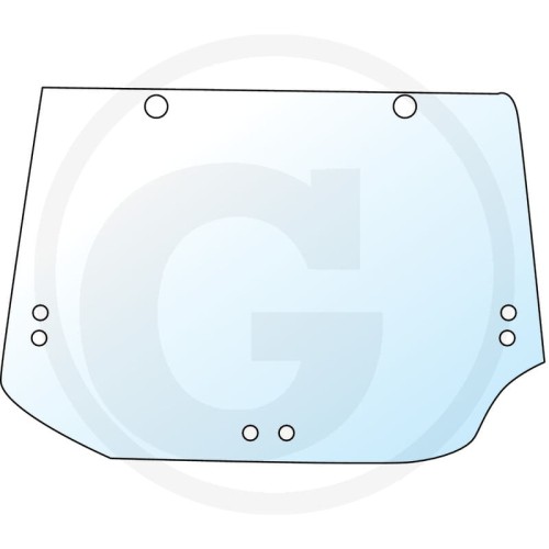 Szyba tylna przyciemniana New Holland 275, 300, 320, 330, 350, 360, 380, 390, 410, 420, 435, 8010, 8020, 8030, 8040, 8050