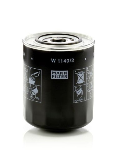 Filtr oleju W1140/2 Mann Filter