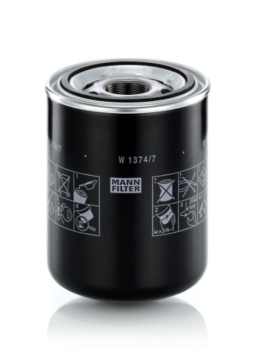 Filtr oleju W1374/7 Mann Filter