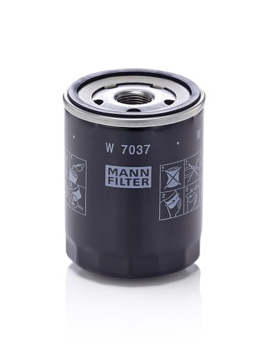 Filtr oleju W7037 Mann Filter