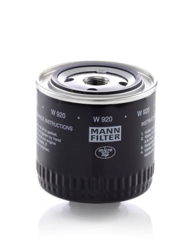 Filtr oleju W920 Mann Filter