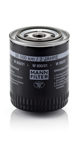Filtr oleju W930/21 Mann Filter