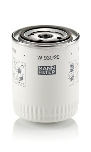 Filtr oleju W930/20 Mann Filter