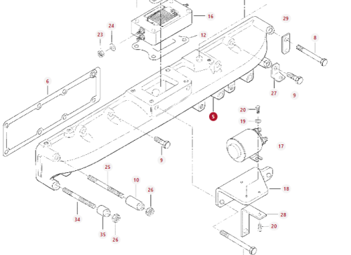 V836866827 Kolektor dolototwy