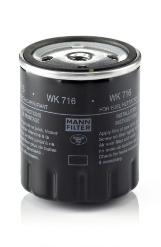 Filtr paliwa WK716 Mann Filter