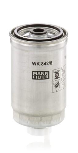 Filtr paliwa WK842/8 Mann Filter