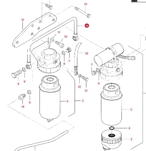 V836866757 Przewód paliwa