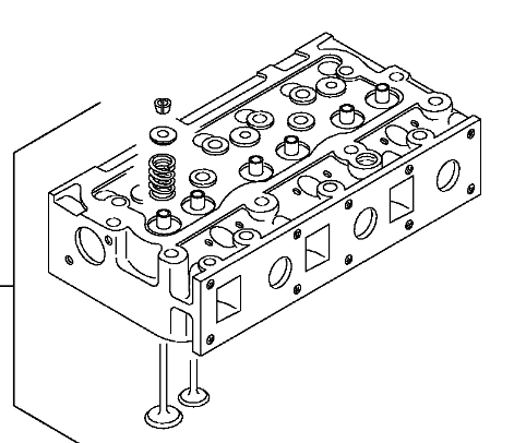 V836873284 Głowica cylindra 