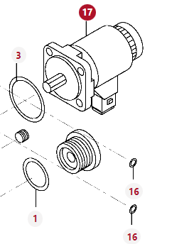 V36009600 Zawór elektromagnetyczny