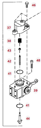 G716150070061 Cylinderek hamulcowy prawy