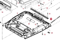 816810020080 Element poszycia dachu kabiny
