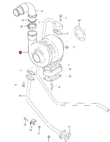 V836866221 Turbosprężarka