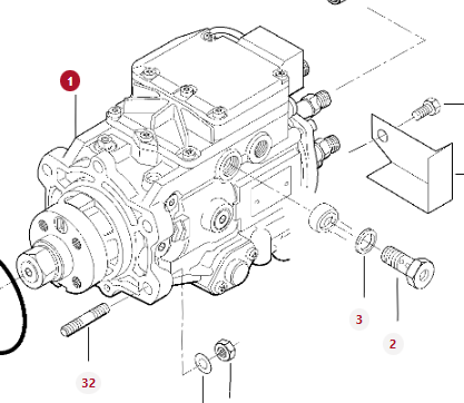 V836864609 Pompa wtryskowa 