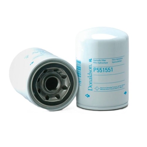Filtr hydrauliczny P551551 DONALDSON do AGCO: R72, R65, R62, R60, R52, R42, C62 CATERPILLAR: V330B, V300, V250B, V225B, V200B JOHN DEERE: 6000, 5480, 400DII, 250DII, 2360, 14