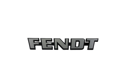 Emblemat logo napis na maskę FENDT 931502021530 06565EC