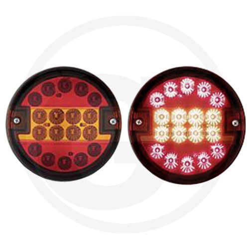 Lampa tylna LED okrągła