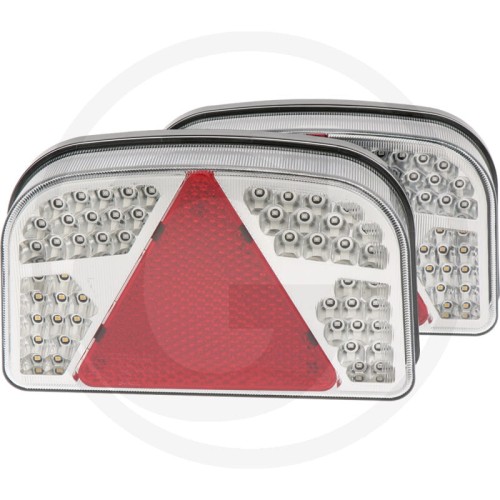 Zestaw zespolonych lamp tylnych LED