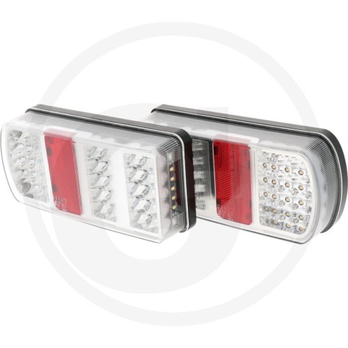 Zestaw zespolonych lamp tylnych LED