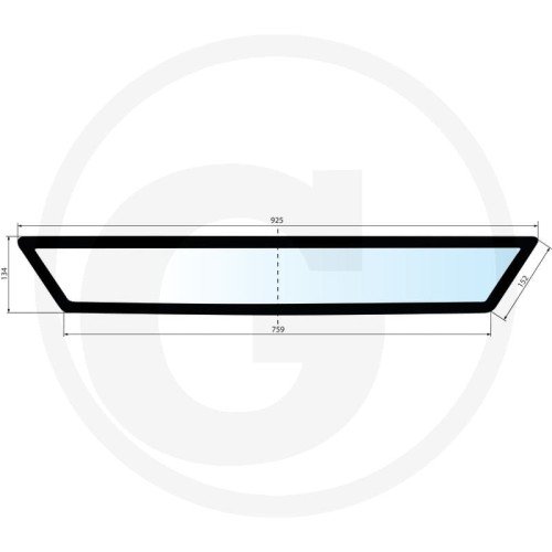 Szyba tylna dolna Same Serie Dorado: Dorado 55, Dorado 56, Dorado 65, Dorado 66, Dorado 75, Dorado 76, Dorado 80, Dorado 85, Dorado 86, Dorado 90, Dorado 100 Serie Dorado³: Dorado³ 60, Dorado³ 70, Dorado³ 80, Dorado³ 90, Dorado³ 100