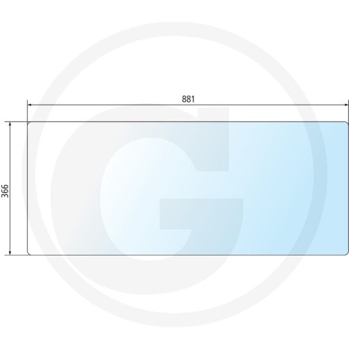 Szyba tylna dolna Same Seria Antares: Antares 100 Seria Explorer: Explorer 50, Explorer 55, Explorer 60, Explorer 65, Explorer 70, Explorer 75, Explorer 75 Classic, Explorer 80, Explorer 90, Explorer 95 Classic, Explorer 100