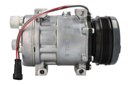 Kompresor sprężarka klimatyzacji do NEW HOLLAND T4.75 T4020 T4030 T4040 T4050 T5030 T5040 TD5.95 Case Farmall 95A Tier 3 Farmall 105A Tier 3 Farmall 115A Tier 3 JX 90 JX 95 Tier 3 JXU 105 Quantum 95F Quantum 95N 87519620 07407EC